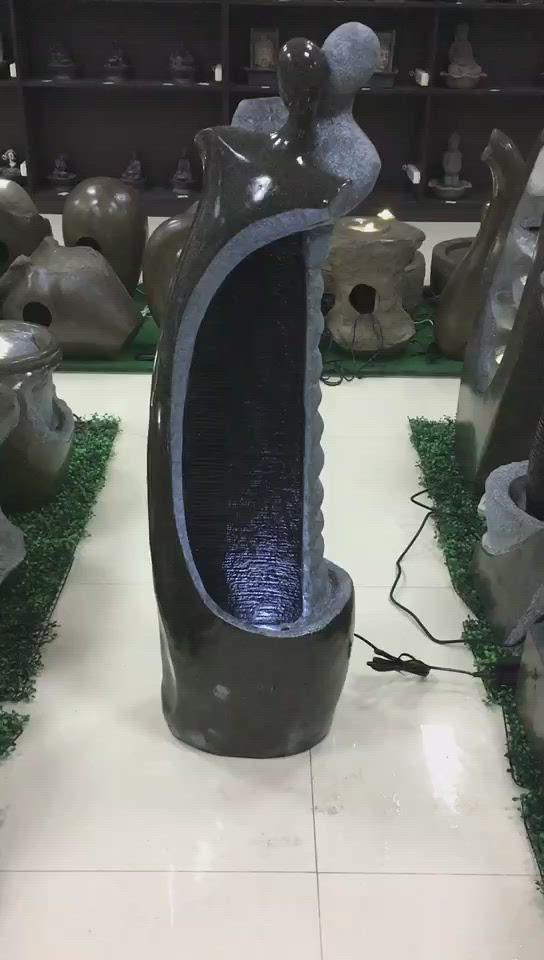 Harmonia Couple Abstract Fountain
