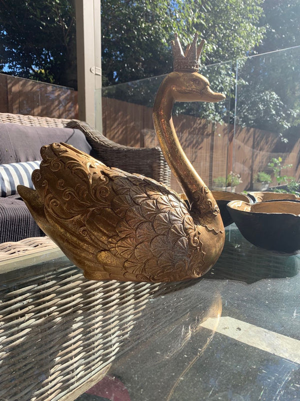 ELEGANCIA QUEEN GOLDEN SWAN DECOR MARVEL