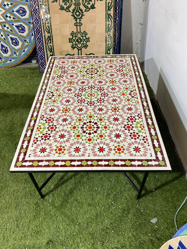 Amazing mosaic Table Moroccan for outdoor & indoor