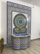 Unique Mosaic Fountain 71"x48" for Outdoor and Indoor Fountain water inside  Moroccan big Mosaic Fountain.