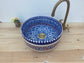 bathroom vessel ceramic sink 100% handmade hand painted, ceramic sink decor mid century remodoling styling