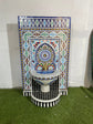 Fountain made from mosaic tiles for indoor and outdoor Mid Century Fountain water inside  Moroccan Fountain Andalusia