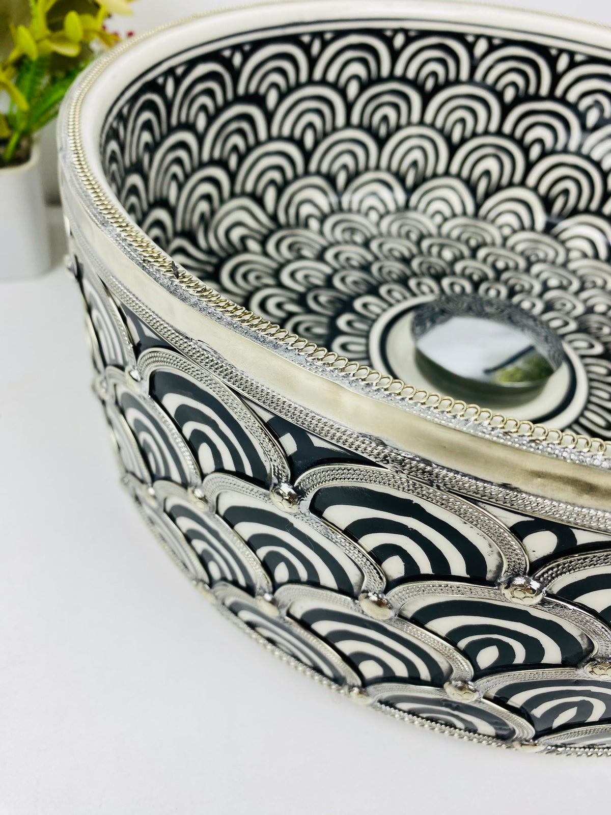 Brushed Solid bathroom Basin silver - modern sink with Mid-Century bathroom Flair - Artisanal Farmhouse  Basin