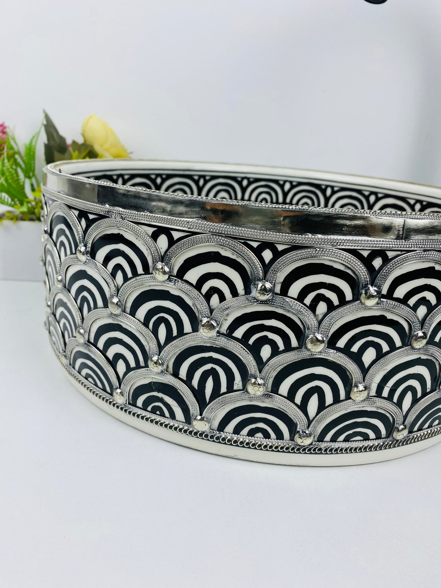 Brushed Solid bathroom Basin silver - modern sink with Mid-Century bathroom Flair - Artisanal Farmhouse  Basin