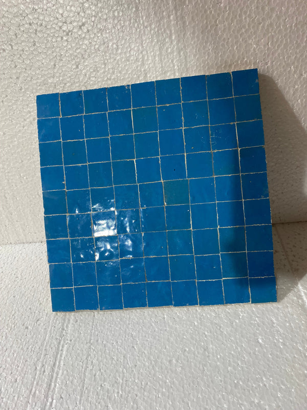Handmade Unicolor Moroccan Zellige