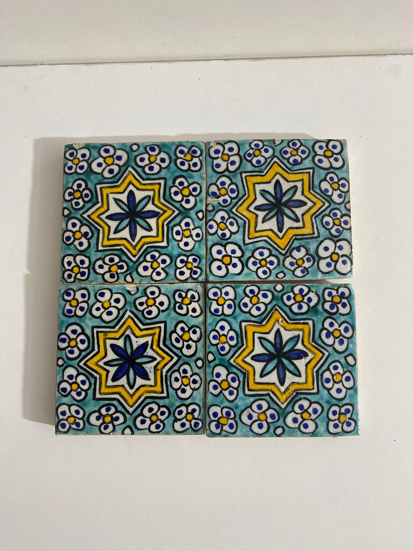 Bathroom and kitchen tiles Hand painted tiles 4"x4" 100% for  Remodeling and Projects works wall and ground