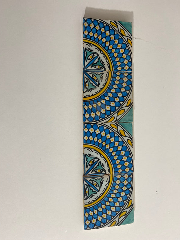 Mid century tiles Hand painted tiles 4"x4" 100% for Bathroom Remodeling and kitchen Projects works wall and ground