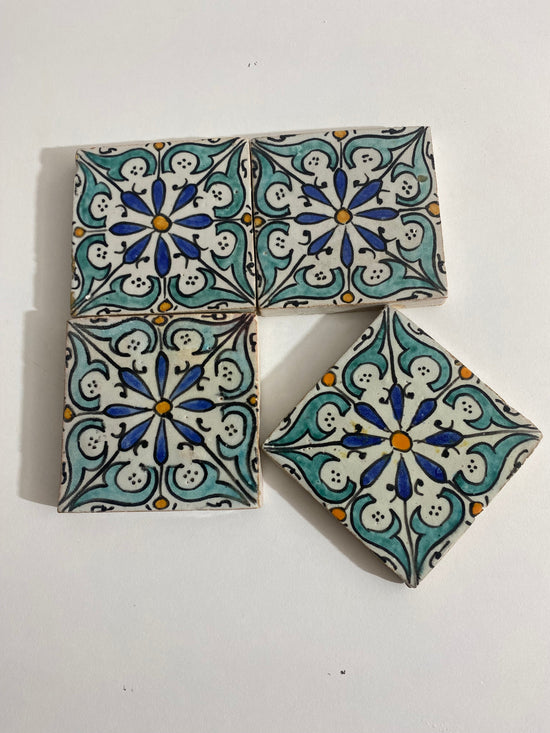 Bathroom and kitchen Ceramic tiles Hand painted tiles 4"x4" 100% for  Remodeling and Projects works wall and ground