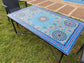 Large mosaic table 100% handmade for Outdoor/Indoor 56 X 32 in