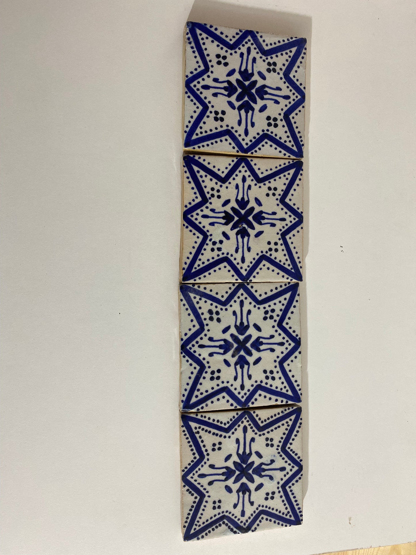 Ceramic tiles Hand painted 4"x4" 100% Handmade for Bathroom Remodeling and kitchen Projects works wall, ground and pool