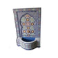 Large Handcrafted Moroccan Zellige Mosaic Tile Water Fountain