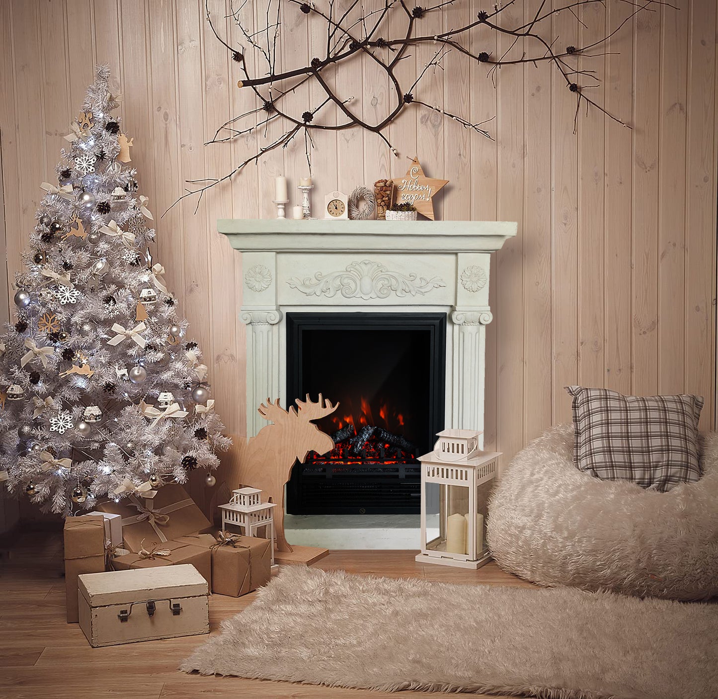 LIVIGNO Electric Fireplace Selling Fast FREE SHIPPING